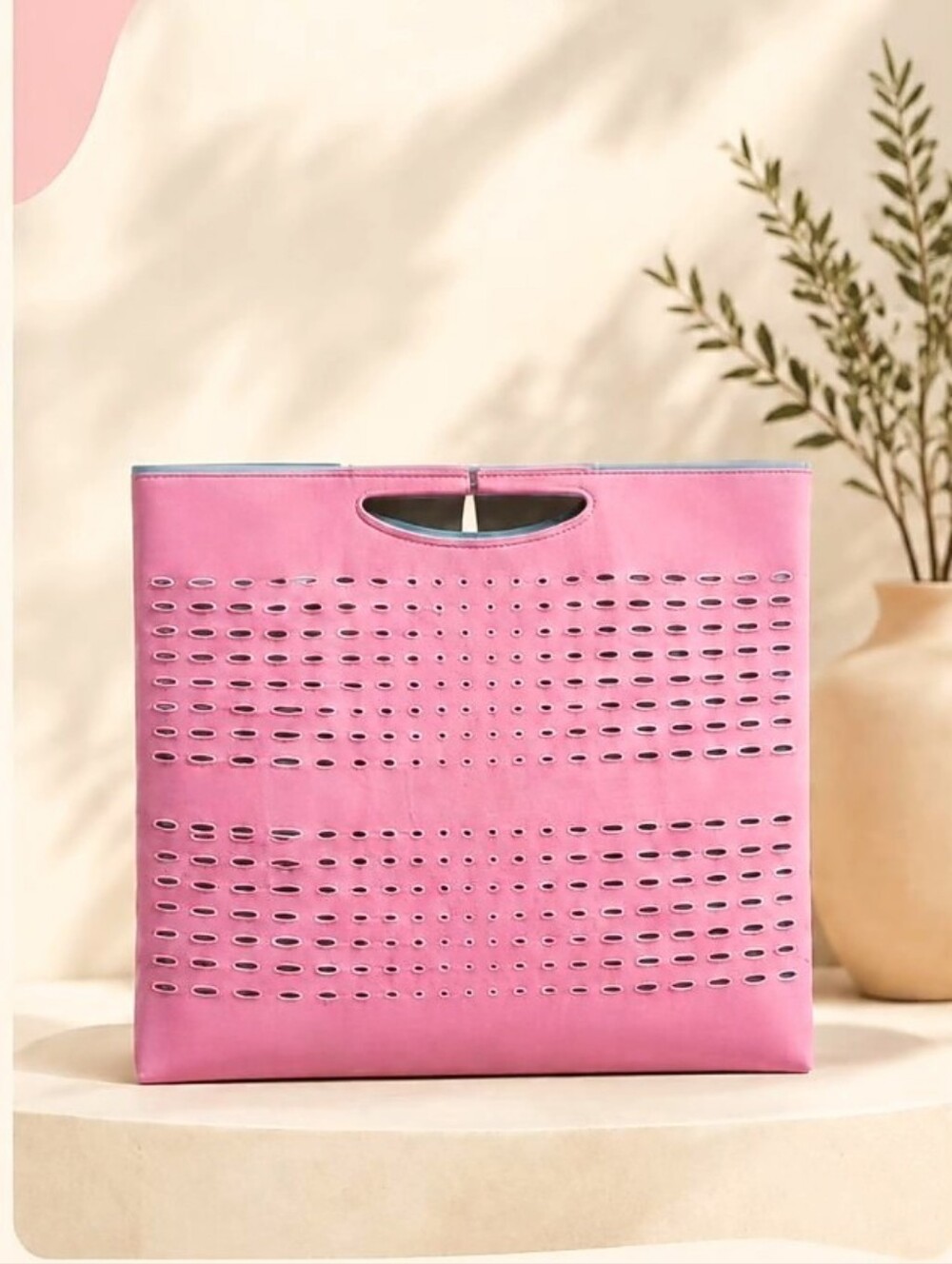 Newbella Perforated Tote Bag